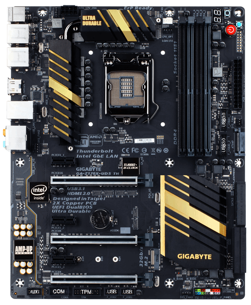 GIGABYTE Z170X-UD5 TH Conclusion - The GIGABYTE Z170X-UD5 TH 